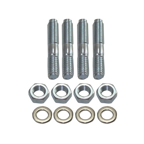 1 3/4" Carburetor Stud Mounting Kit 4 pc Set Edelbrock Holley SBC 350