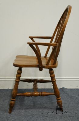 TEMPLE STUART Oak Hill Collection Bowback Windsor Dining Arm Chair