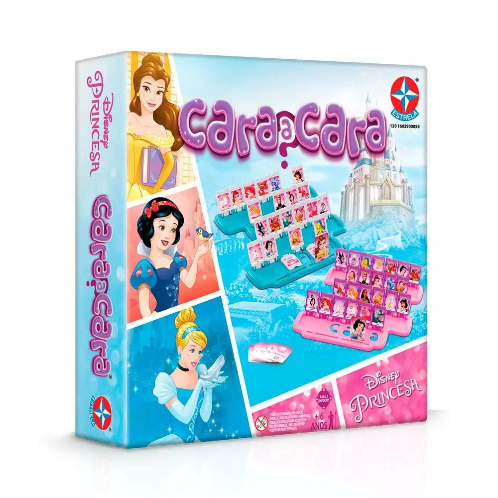 Jogo Cara a Cara Princesas Disney, Estrela