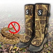Snake Gaiters Protection Snake Bite Legs Guards Proof Leggings Lower Camo Boots