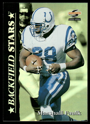 1995 Summit #2 Marshall Faulk Backfield Stars