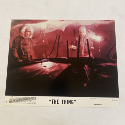 RARE 1982 THE THING UNUSED ORIGINAL 8x10 LOBBY SET OF 8 COMPLETE MINT CARPENTER - Picture 4 of 9