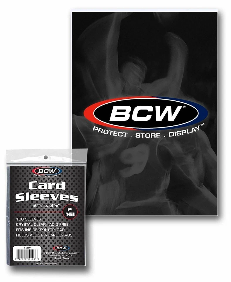 YOU PICK!! BCW Top Loaders Standard 59 79 108 138 168 197 pt Sleeves Team Bags - Image 2 of 4