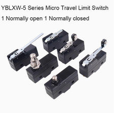 YBLXW-5 Series Micro Travel Limit Switch 1 Normally open 1 Normally closed