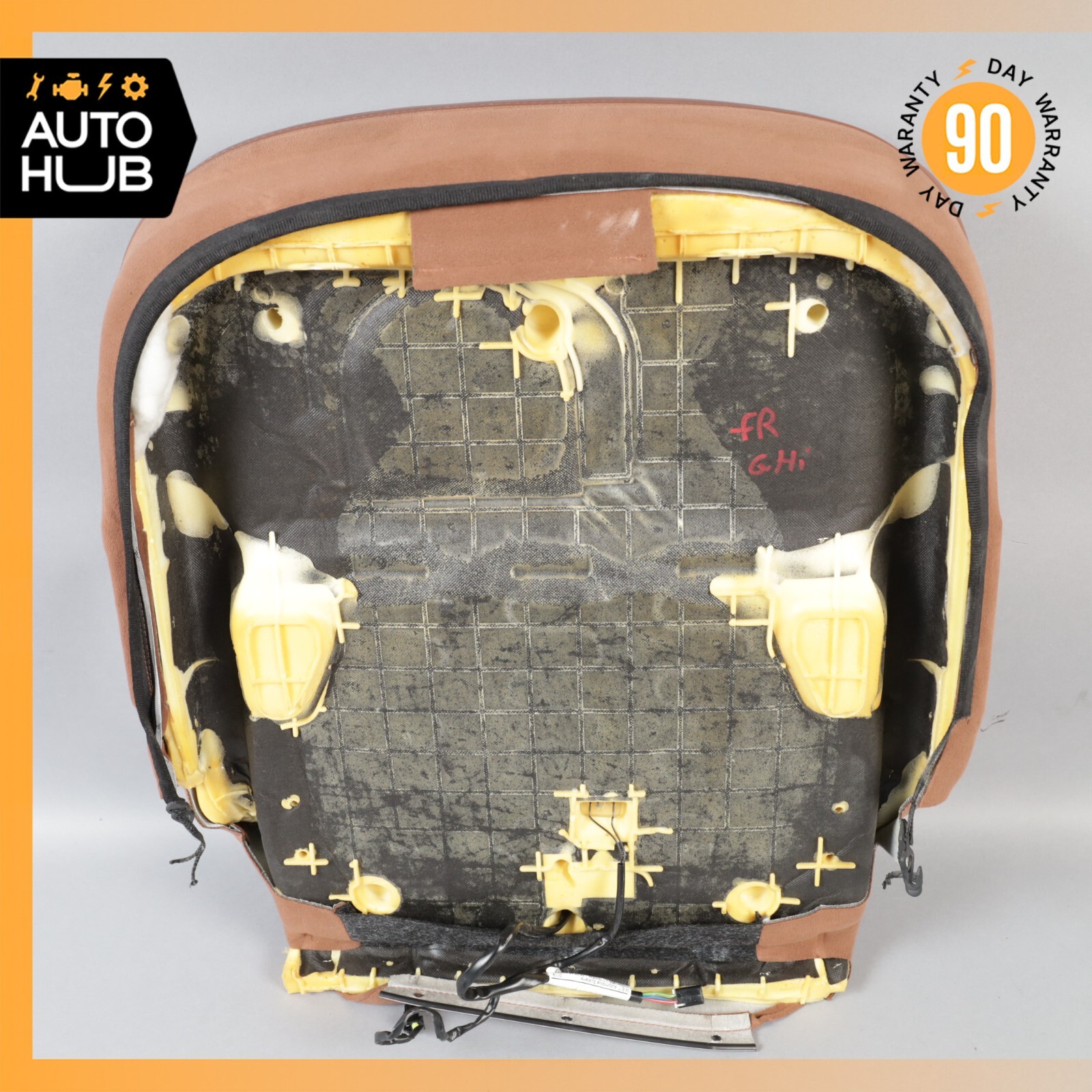 14-17 Maserati Ghibli M157 Front Right Lower Bottom Seat Cushion OEM 51k