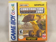 Matchbox Caterpillar Construction Zone Game Boy Color GBC Authentic BOX ONLY