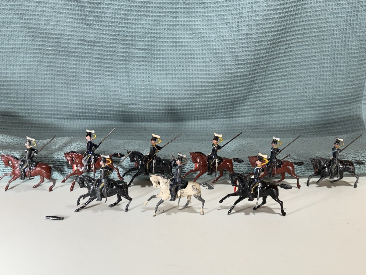 Britains Set 100 Empress Of India's Lancers Mounted Toy Soldiers