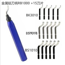 1pc New NOGA RB1000 Deburring Hand  15pcS stainless steel blade Deburring TOOL