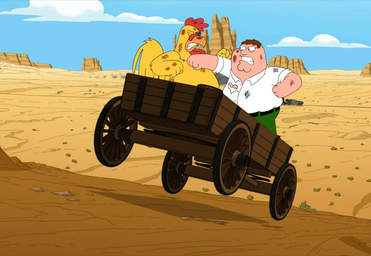 Family Guy Peter Vs Chicken Part 1