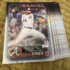 2024 Topps Darius Vines All Star Game Foil RC Rookie Card Lot Of 9