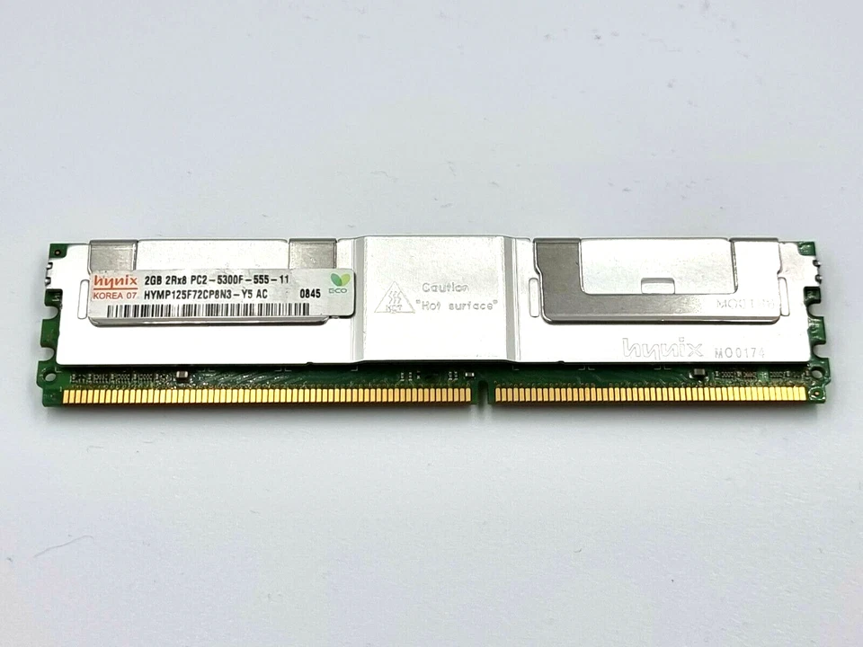 2GB RAM SERVER Hynix DDR2 DIMM 667MHZ Memory PC5300F ECC - Immagine 4 di 4