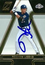 Rickie Weeks autographed Baseball Card (Brewers) 2005 Donruss Zenith #225