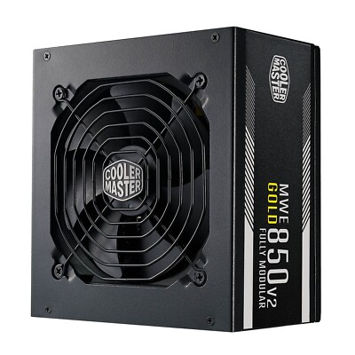 CoolerMaster MWE GOLD 850W V2 Full MODULAR 80+ Plus ATX Power Supply Unit