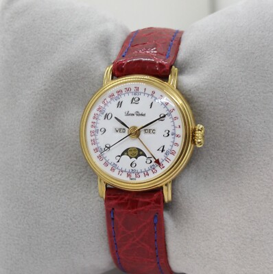 Lucien Rochat Watch Complete Calendar Lunar Phases