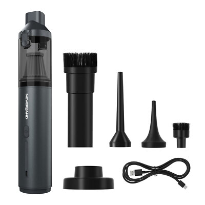 Cordless Handheld Vacuum Powerful Suction Rechargeable with Type-C for Home Car