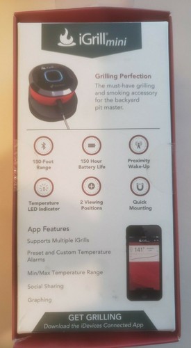 New iDevices igrill mini Bluetooth Connected Thermometer  - Picture 3 of 7