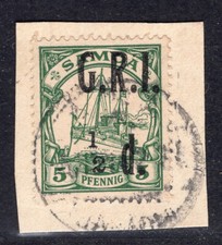 Samoa Besetz. Mi 2 PF III Briefst&uuml;ck Apia 80,-