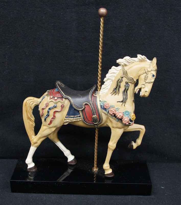 THE HAMILTON COLLECTION The Lead Horse 1st Issue In The Art Of The Carousel