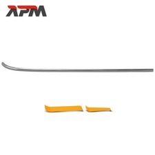 Zierleiste Stoßfänger Hinten Rechts Glänzend Siber Chrom für Mercedes-Benz W203