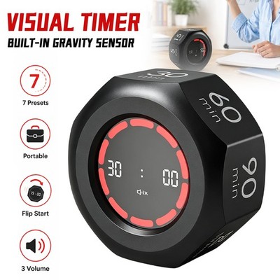 Küchentimer Schwerkraftsensor Flip Timer Digitaler Timer Klein Für Lernspiele