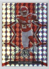 2022 Panini Mosaic Rookies Mosaic Prizm Skyy Moore #319 0ld5