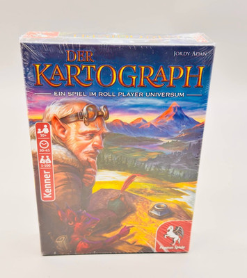 Pegasus Der Kartograph 51310G Kartenspiel Spielerlebnis & Erkundungsabenteuer