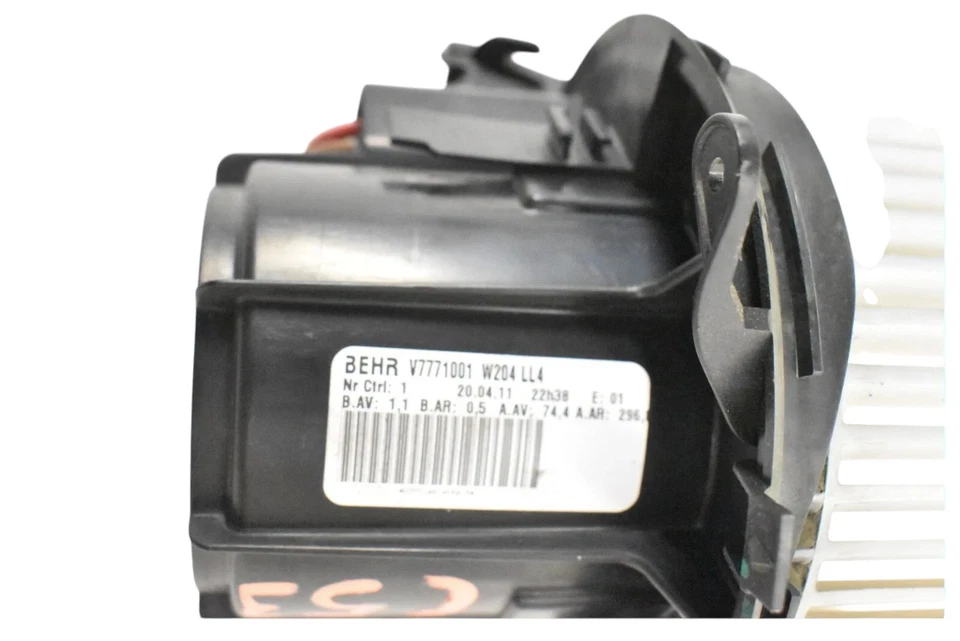 11-20 Mercedes CLS550 C250 E350 AC A/C Heater Blower Motor Fan A2128200708 OEM - Image 4 of 4