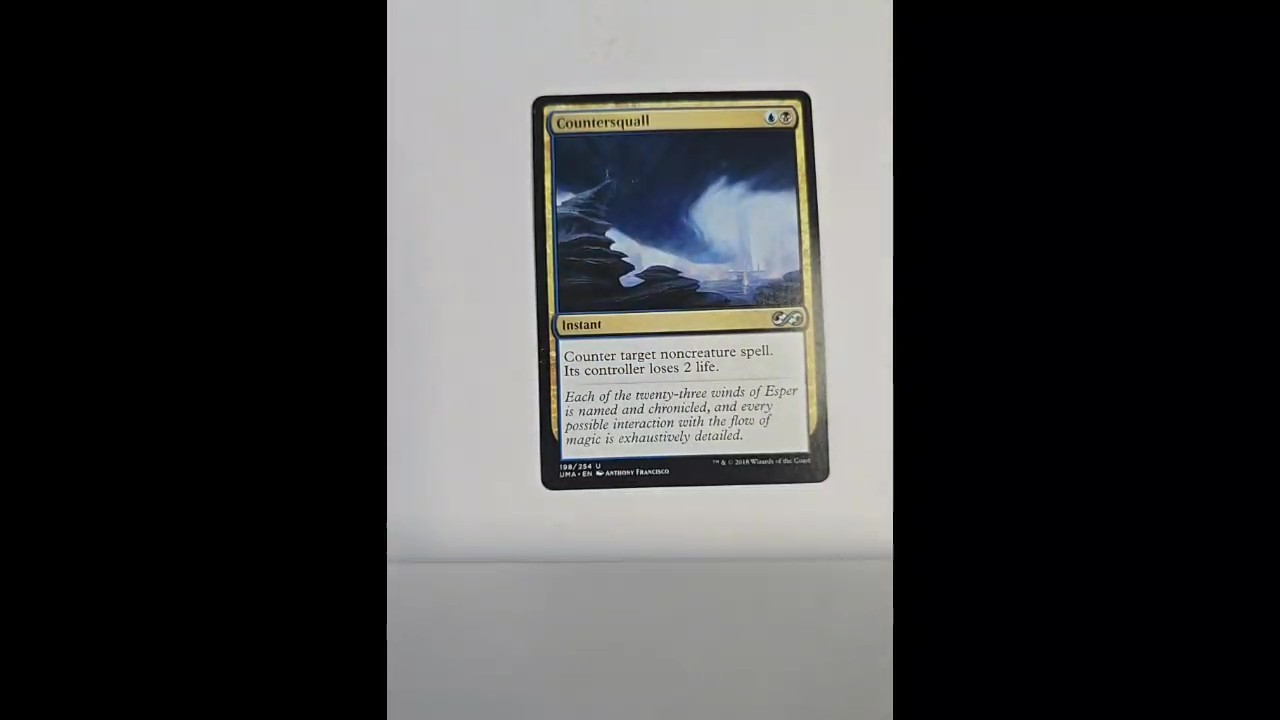 Countersquall 198 Uncommon Ultimate Masters Magic: The Gathering Lightly Played