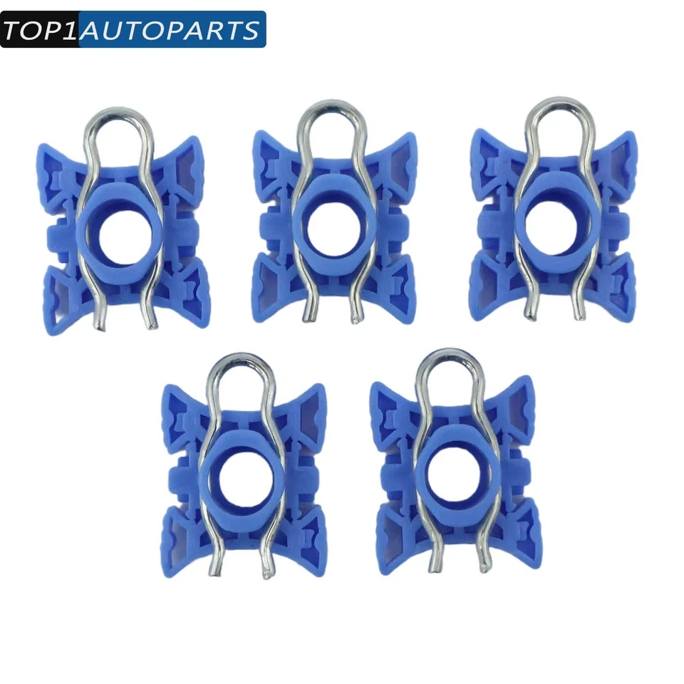 Clips de pivote deslizantes regulador de ventana 5 piezas para BMW 325is 328i 328is 51321938884 Foto 4 de 4