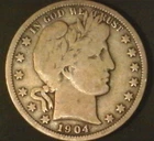 1904-O-- Barber Half Dollar TOUGH KEY DATE