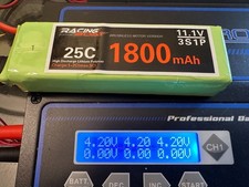 2fer Racing Boat 1800mAh 11.1V 3S 25C Deans f...