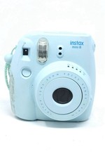 WORKING FUJIFILM Instax Mini 8 Instant Film Camera Missing Battery Cover 