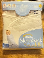 Halo Sleep Sack - Swaddle Blanket - Newborn-3Mos - Cream - NEW in packaging 