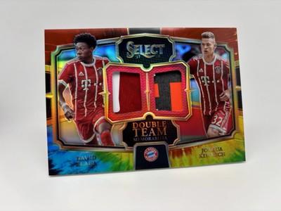 2017-18 Panini Select Soccer - Double Team ALABA / KIMMICH DT-FCB /30 Tie-Dye