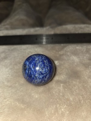 BEAUTIFUL LAPIS LAZULI SPHERE 66 GRAMS E