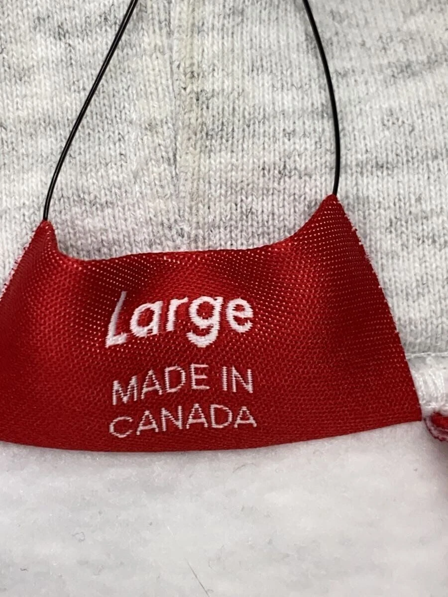 Felpa Supreme con cappuccio 22aw etichetta L cotone grigio usata