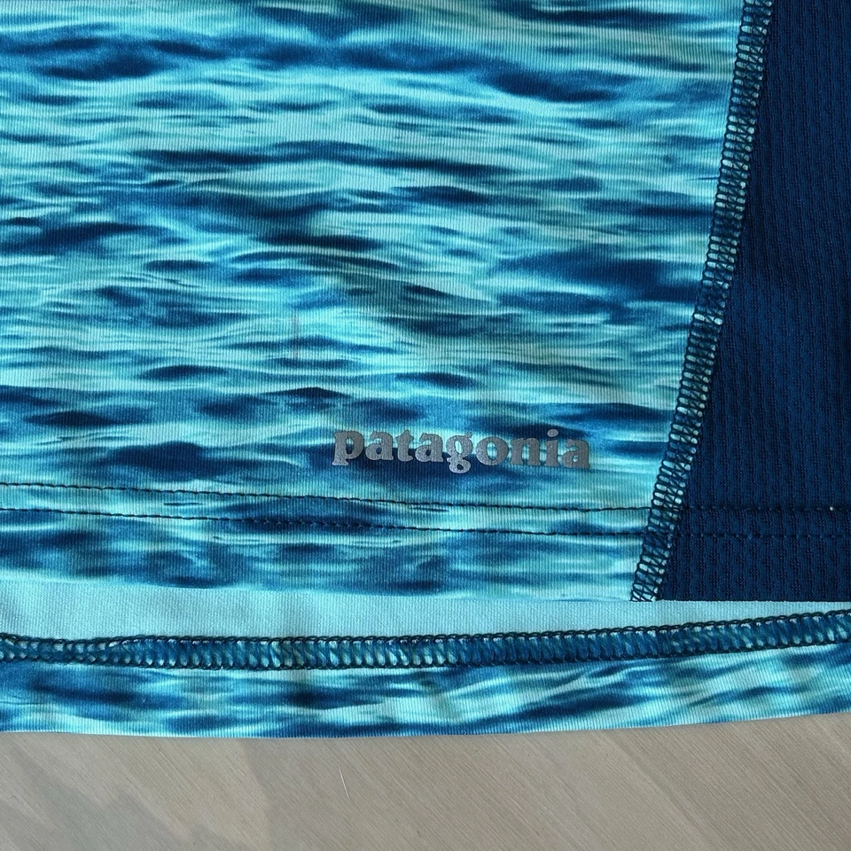 Pullover Patagonia Todo Clima Cuello Cremallera Manga Larga *Defecto Mujer’s Mediano Foto 3 de 4