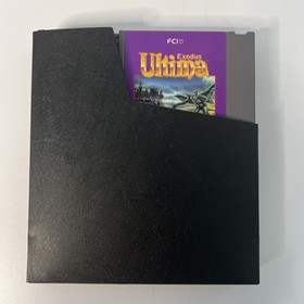 Ultima Exodus Nintendo Entertainment System Cartridge Manual Tested Fantasy NES 