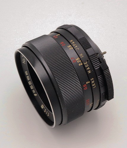 Mamiya Sekor 55mm f/1.8 Normal Prime Lens M42 Screw Mount Auto/Manual NICE Cond
