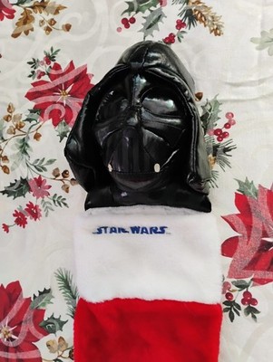 Vintage Darth Vader Head Lucas Films Star Wars Holiday Christmas Stocking, 20''