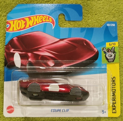 Hotwheels, Coupe Clip, Keychain, Rot