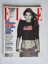 9/1994 ELLE magazine CINDY Crawford YASMEEN Ghauri TRISH Goff CARRE Otis HelenaC
