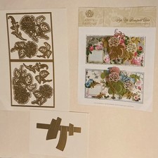 Anna Griffin Pop Up Bouquet Flowers Dies Set AG1351 Never Used