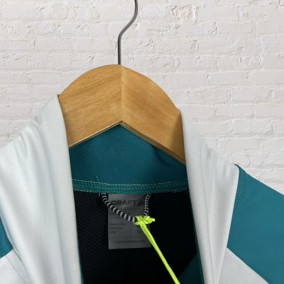 Chaqueta de Ciclismo Artesanal Cremallera Completa Softshell Ciclismo Rendimiento Para Hombre Mediana Foto 4 de 4