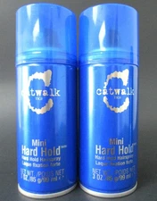 TIGI CATWALK HARD HOLD HAIRSPRAY 3 OZ PACK OF 2
