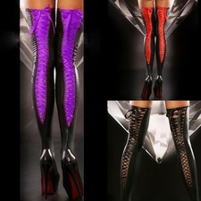 Casual Outing Women Stockings Long Socks Spring Summer Thigh-High Club Lace
