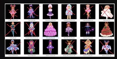 Royal High Sets-OA, DCD, MC, and more  Limited Supply