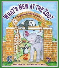 What's New at the Zoo? an Animal Adding Adventure Hardcover Suzan