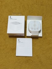 Genuine Apple iPhone 20W USB Type C UK Power Adapter Plug Fast Charger