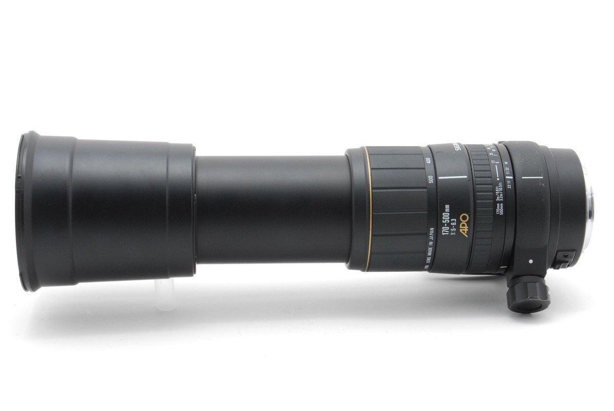 MINT w/Hood] Sigma APO 170-500mm f/5-6.3 AF Zoom Lens for